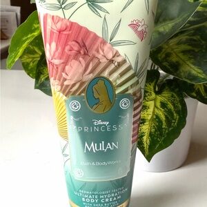 Bath and body works Disney Princess Mulan Body Cream. NWT